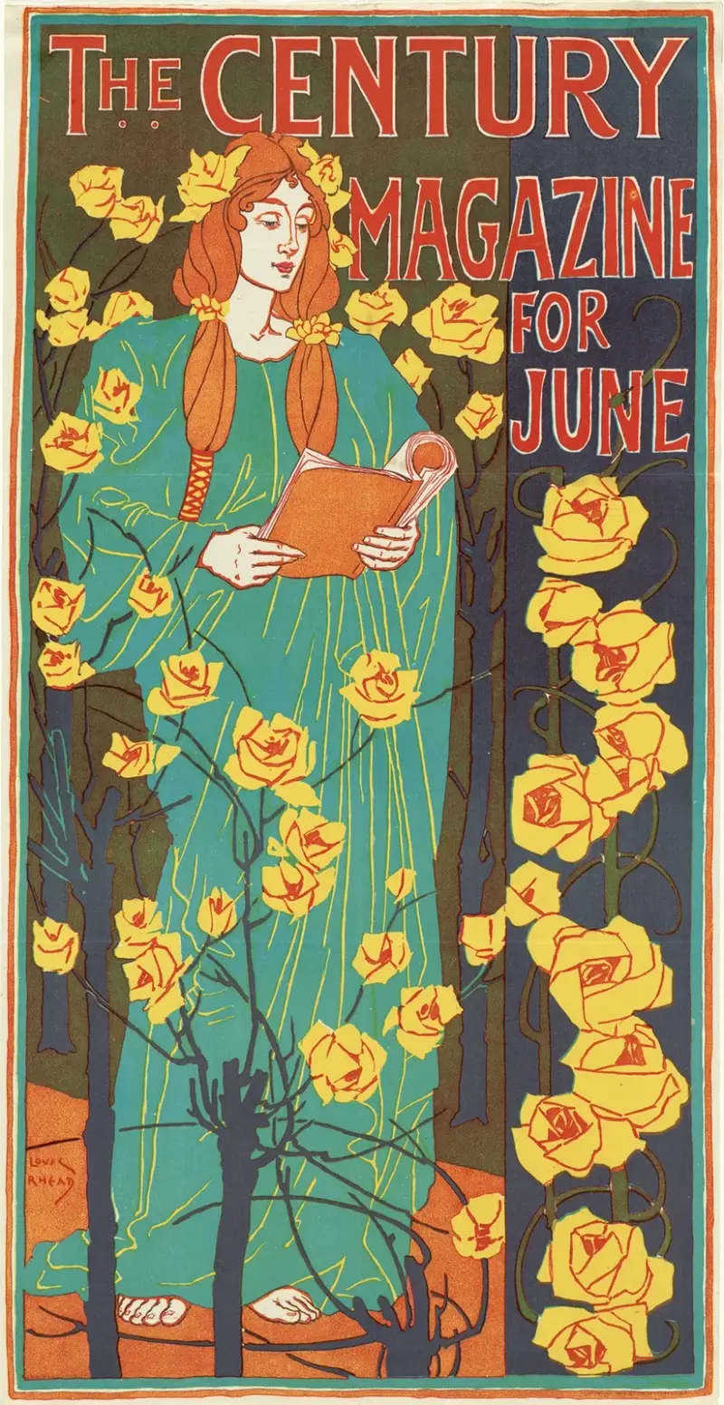 The century magazine for June av Louis Rhead