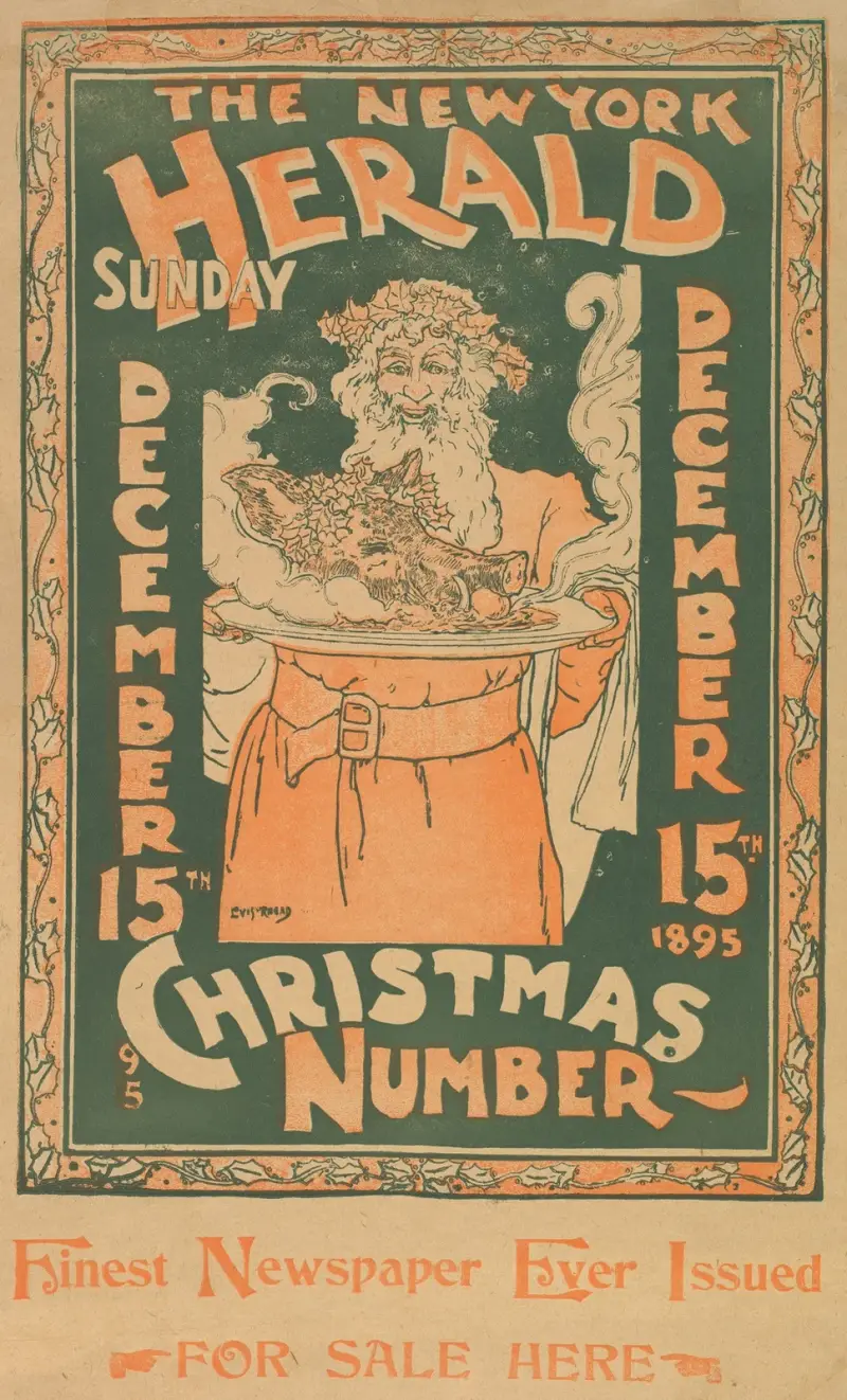The New York Herald; Sunday, December 15 von Louis Rhead
