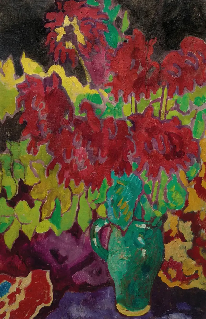 Dahlias av Louis Valtat