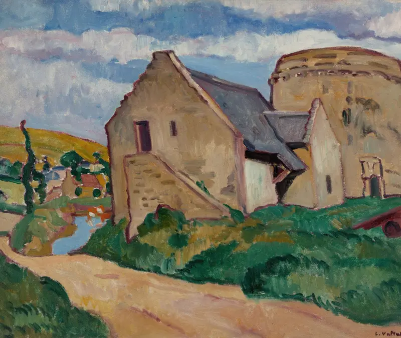 Tornet i Normandie av Louis Valtat