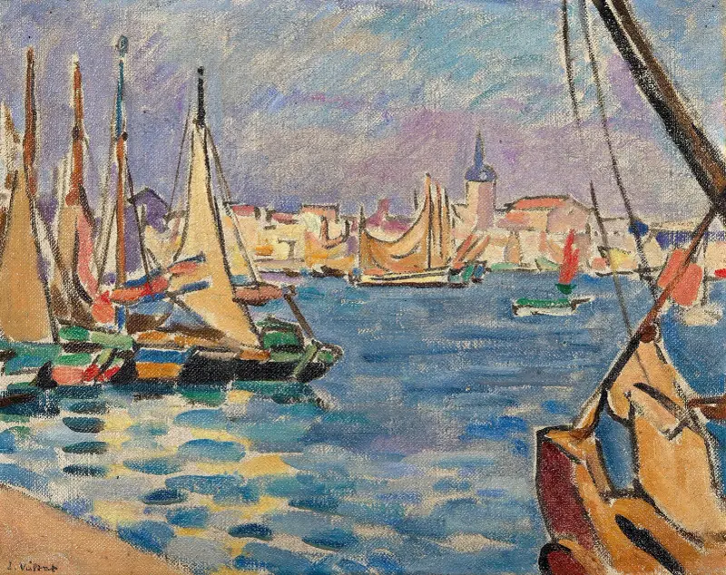 Les Sables d’Olonne av Louis Valtat