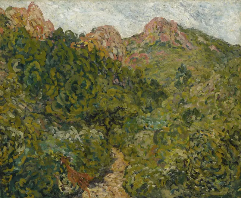 Landskap från Midi av Louis Valtat