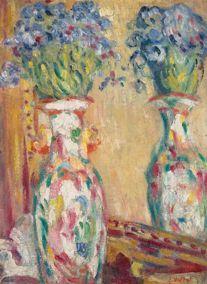 Vas med spegel av Louis Valtat