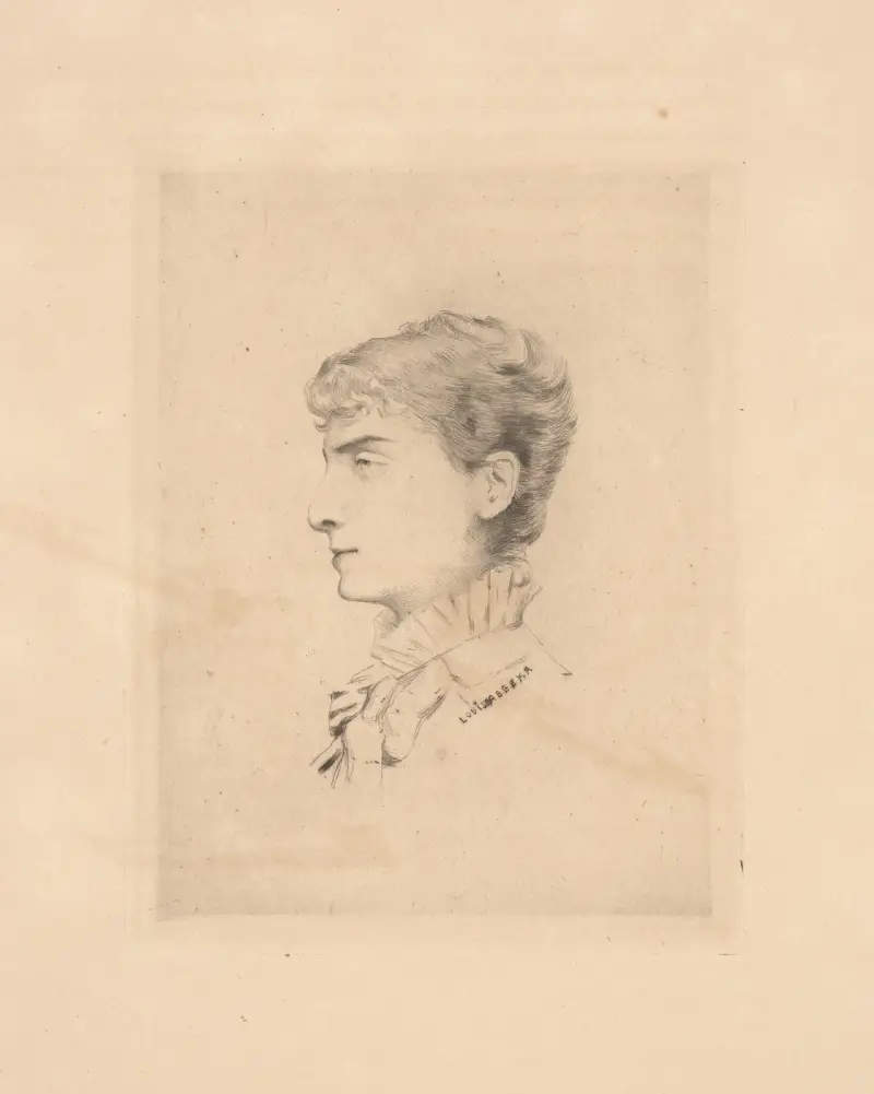 Blanche Barretta, 1879 – Nr. 1, Louise Abbéma