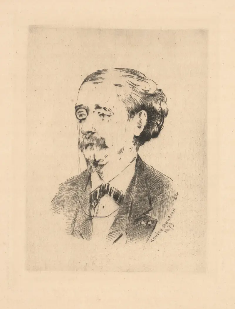 Jules Claretie, 1879 – nr 2 av Louise Abbéma