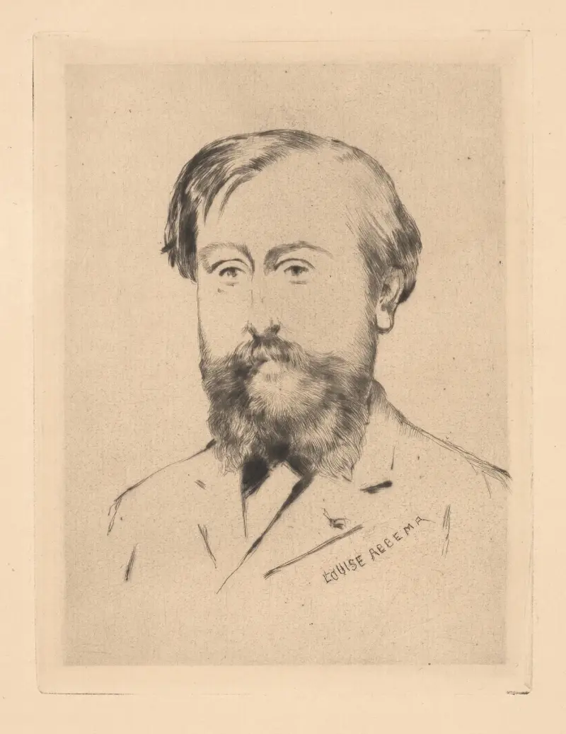 Léo Delibes, 1879 – Nr. 2, Louise Abbéma
