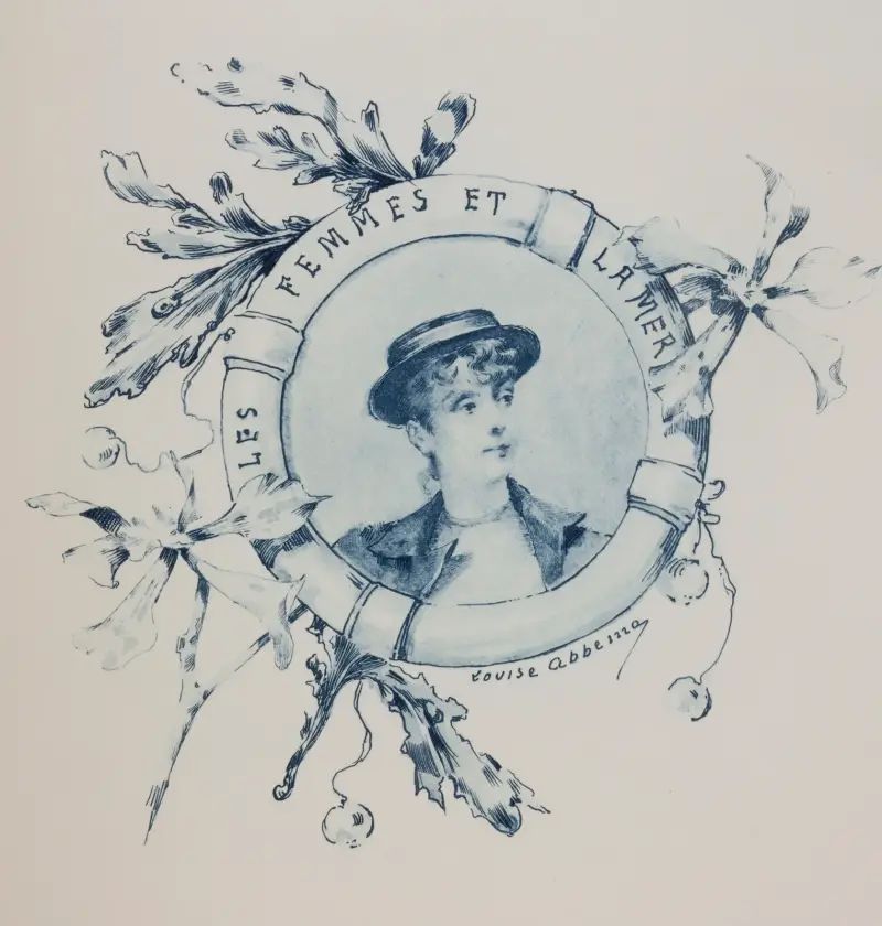 Les femmes et la mer av Louise Abbéma