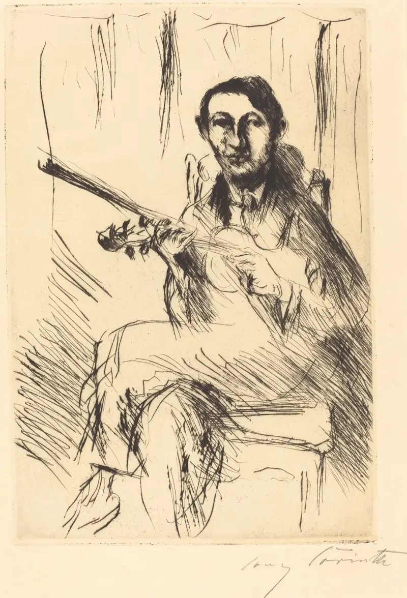 Andreas Weissgaerber-I (Bildnis Andreas Weissgaerber) av Lovis Corinth