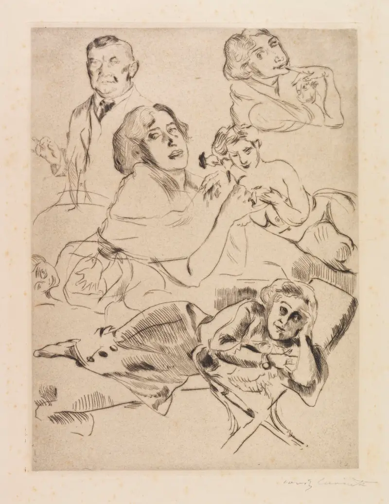 Bewegungsstudien von Lovis Corinth