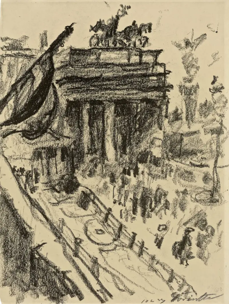 Brandenburger Tor av Lovis Corinth