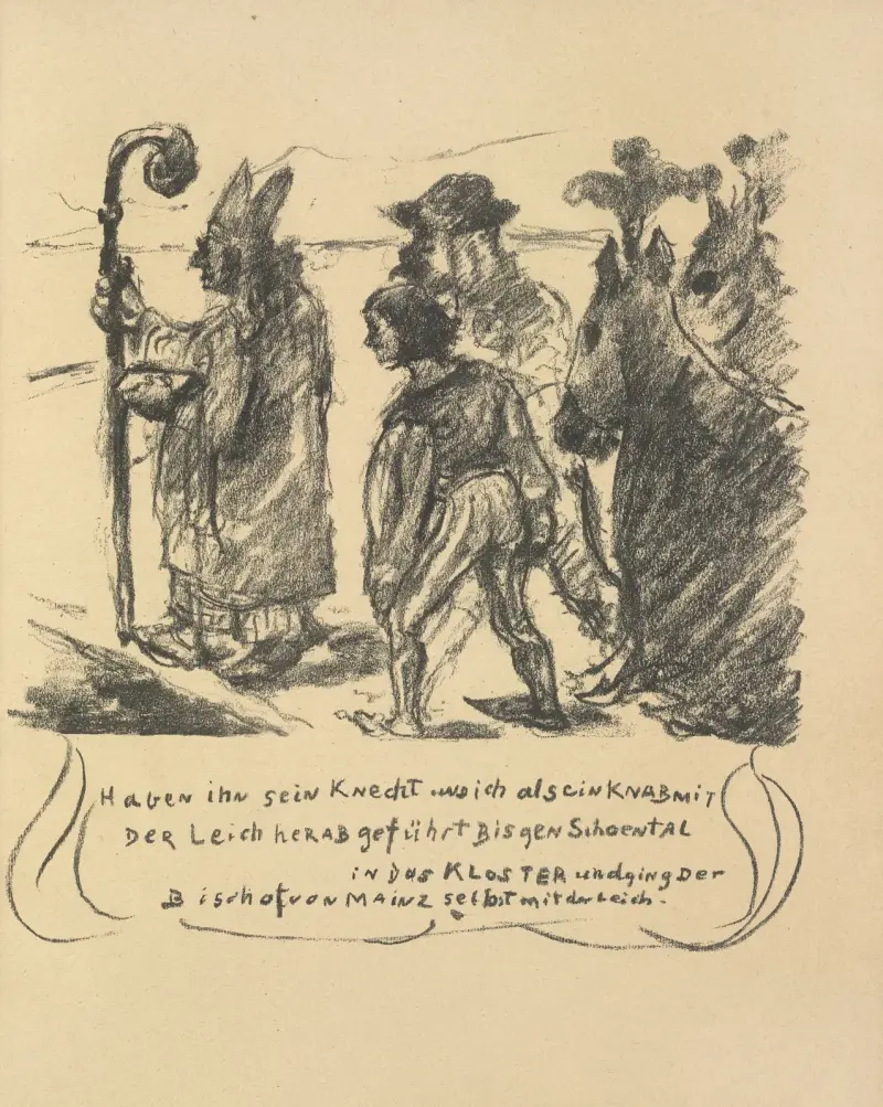 Das Leben des Götz von Berlichingen Pl.04 av Lovis Corinth