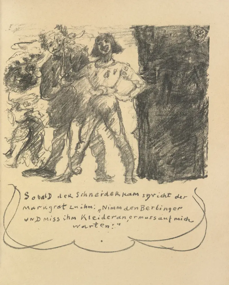 Das Leben des Götz von Berlichingen Pl.05 av Lovis Corinth