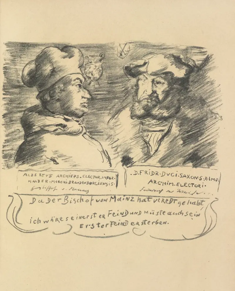Das Leben des Götz von Berlichingen Pl.11 av Lovis Corinth