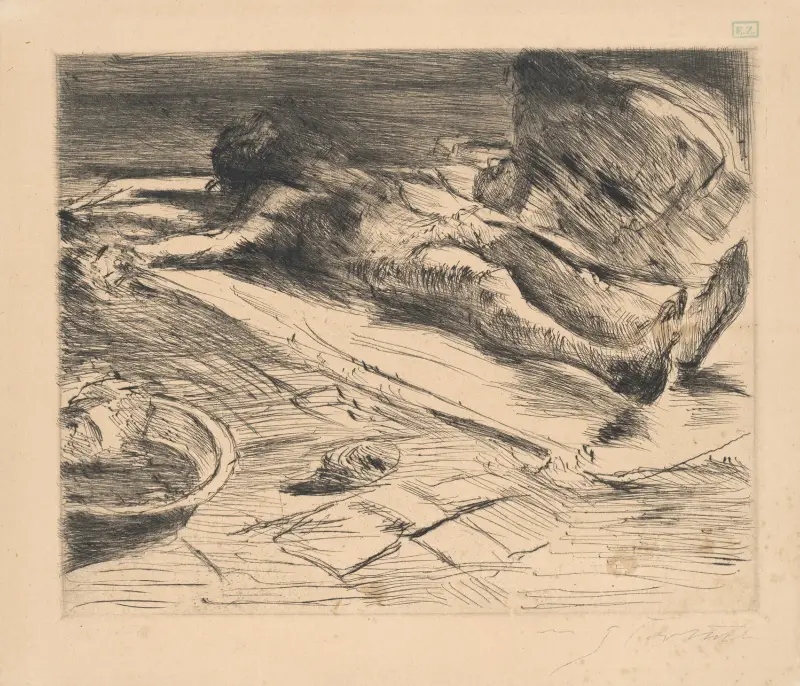 Dead Christ von Lovis Corinth