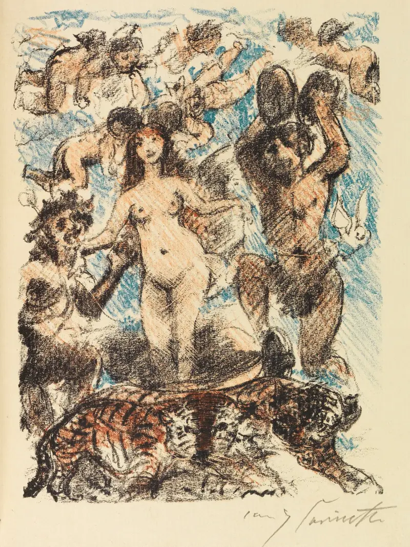 Venusvagnen av Lovis Corinth