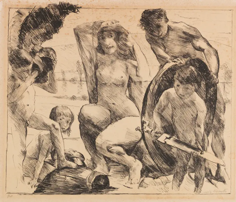 Mars vapen av Lovis Corinth