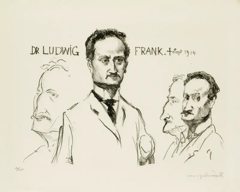 Dr. Ludwig Frank av Lovis Corinth