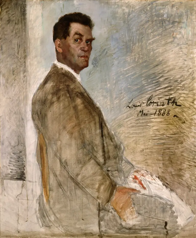 Konstnärens far av Lovis Corinth
