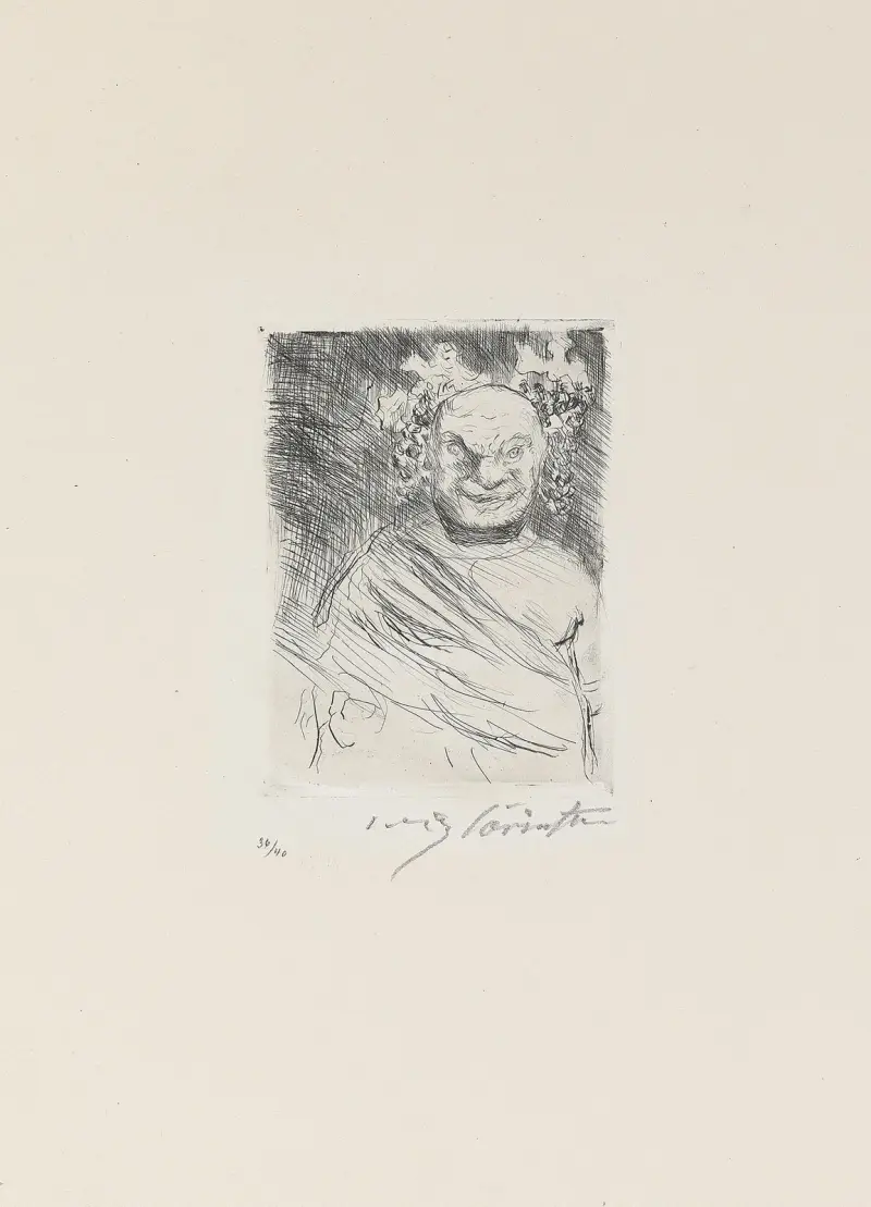 Gastmahl des Trimalchio 08 av Lovis Corinth