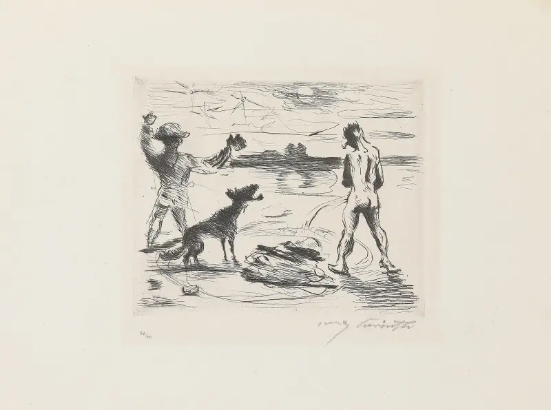 Gastmahl des Trimalchio 13 av Lovis Corinth