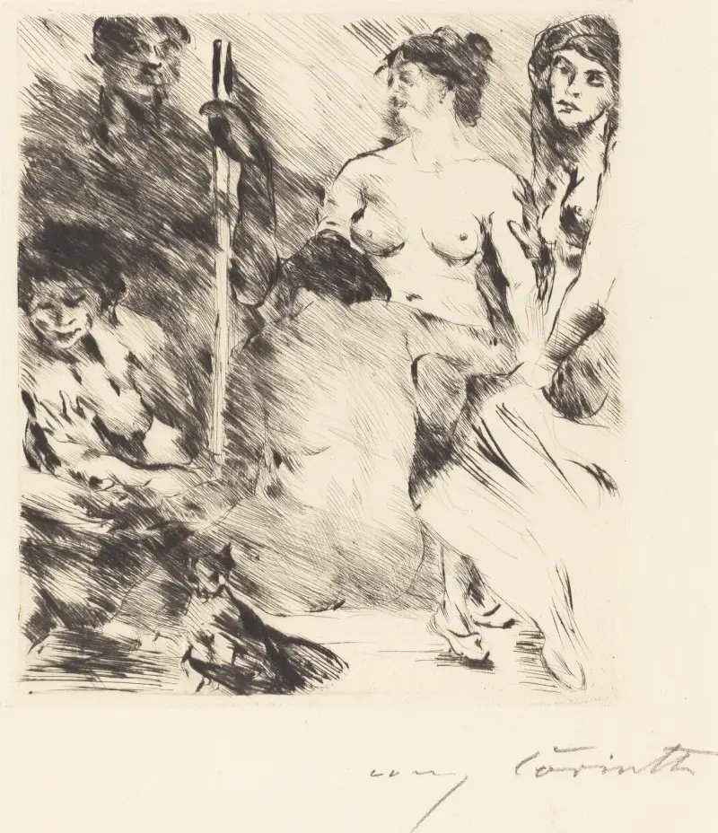 Harem (Der Harem) von Lovis Corinth