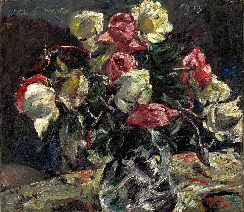Světlá růže, Lovis Corinth