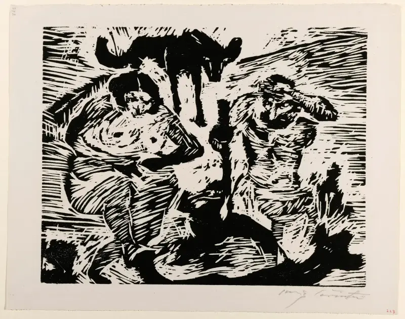 Im Schweiße Deines Angesichts von Lovis Corinth