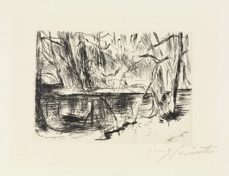 Im Tiergarten von Lovis Corinth
