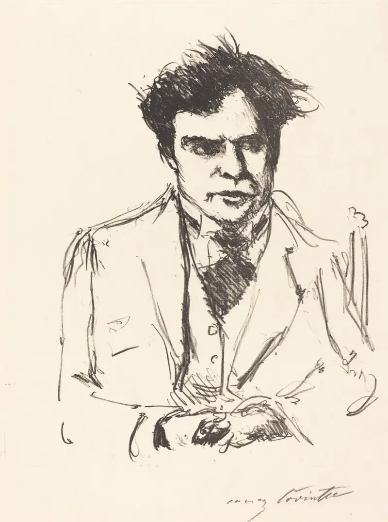 Joseph Schwarz av Lovis Corinth