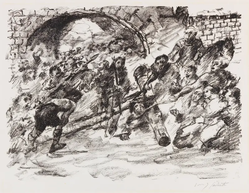 Korsbärandet av Lovis Corinth