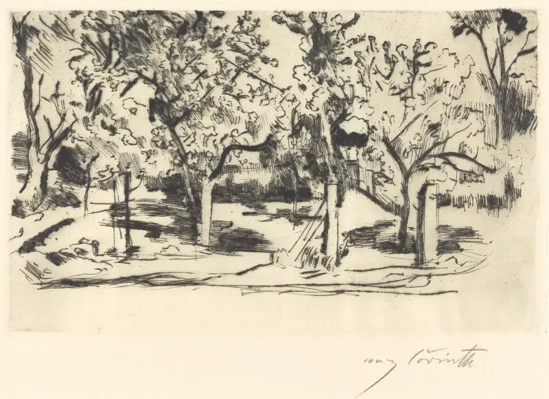 Obstgarten von Lovis Corinth