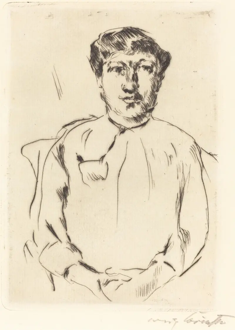 Bildnis einer Frau, 1914 von Lovis Corinth