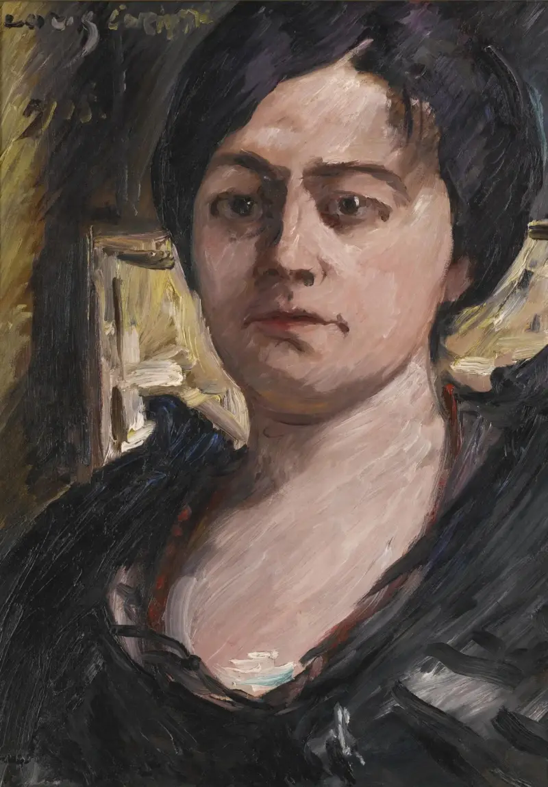 Porträtt av Charlotte Corinth av Lovis Corinth