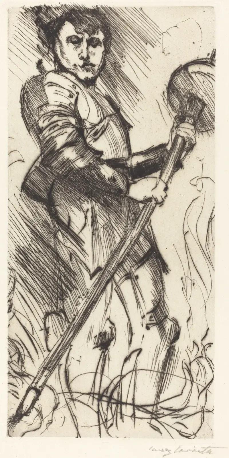 Saint George (St. Georg) von Lovis Corinth