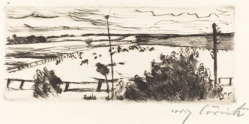 Seascape (Küste) von Lovis Corinth