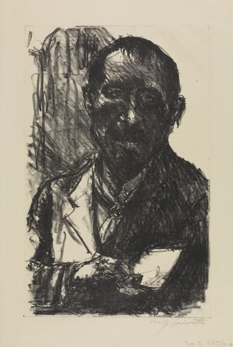 Autoportrét, 1919 – č. 1, Lovis Corinth