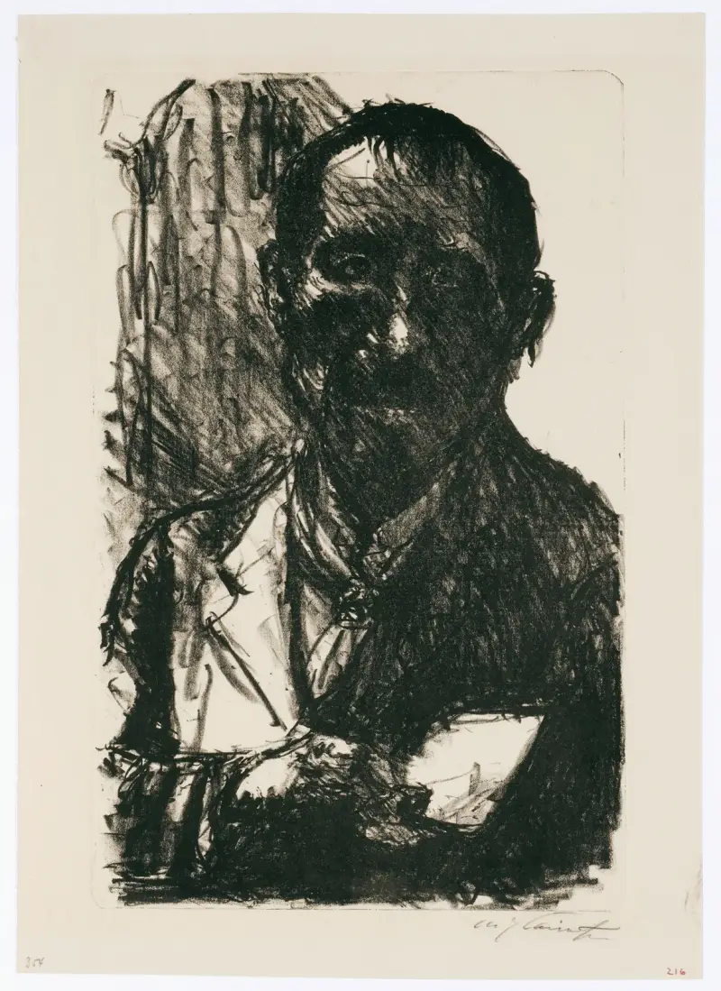 Autoportrét – č. 1, Lovis Corinth