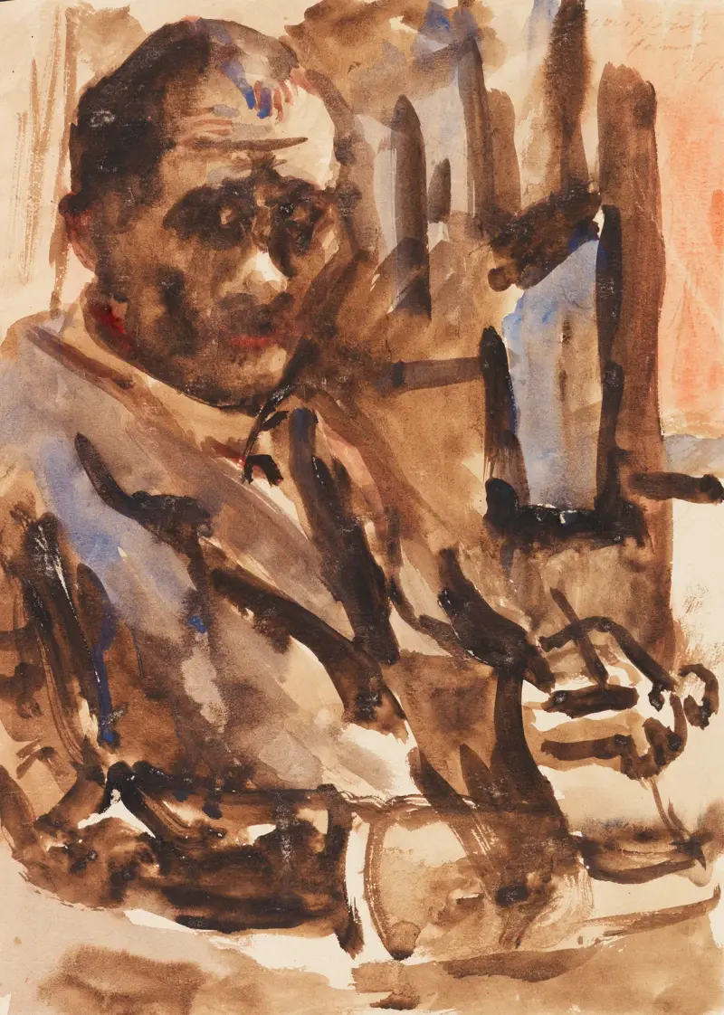 Selbstbildnis von Lovis Corinth