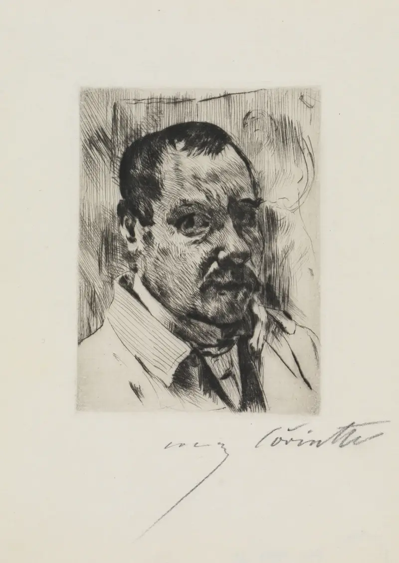 Selbstbildnis von Lovis Corinth