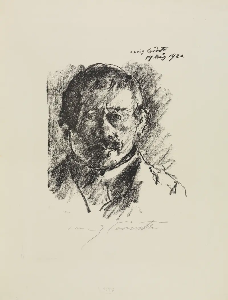 Selbstbildnis von Lovis Corinth