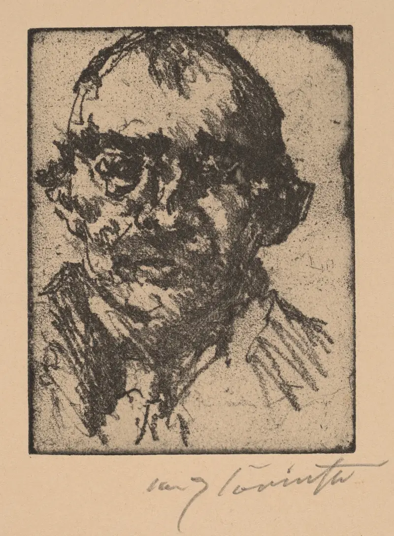 Self-Portrait von Lovis Corinth