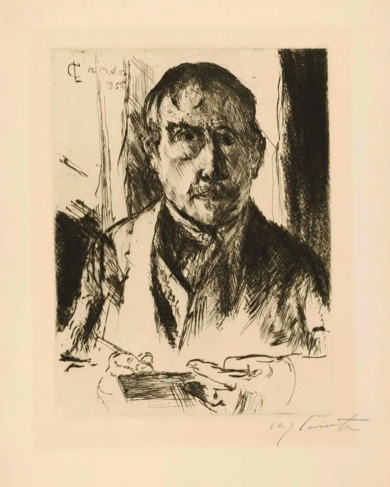 Autoportrét, 1920 – č. 4, Lovis Corinth
