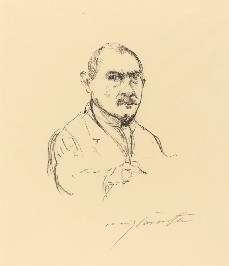 Self-Portrait (Selbstbildnis) von Lovis Corinth