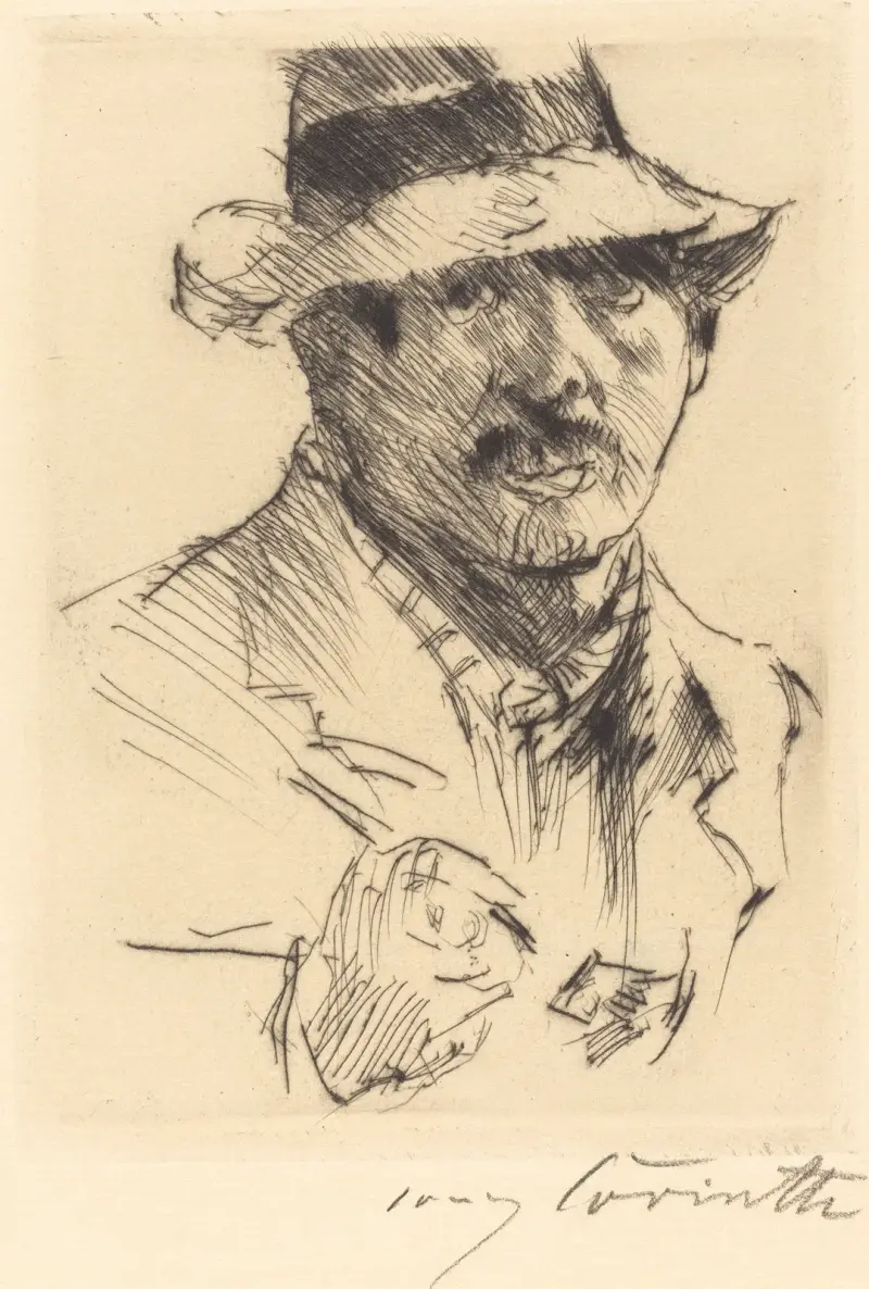 Self-Portrait (Selbstbildnis) III von Lovis Corinth