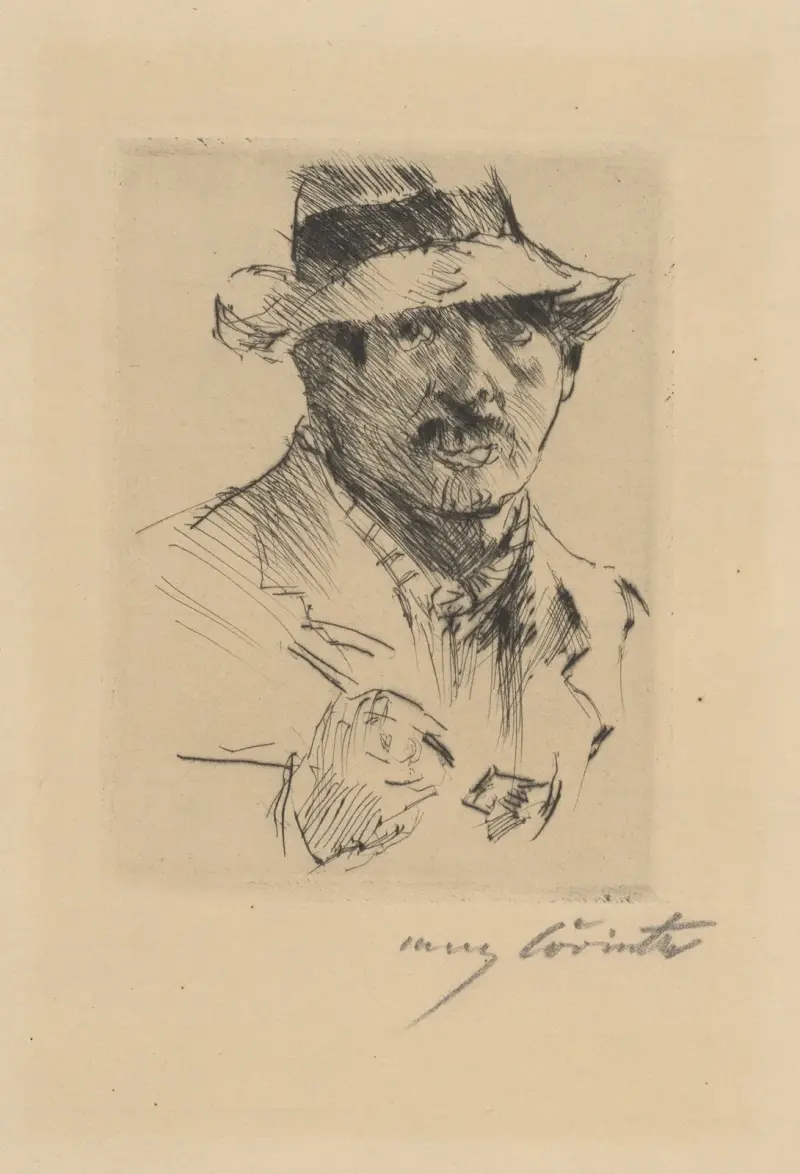 Self-portrait von Lovis Corinth