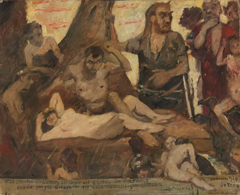 The Homeric Laughter von Lovis Corinth