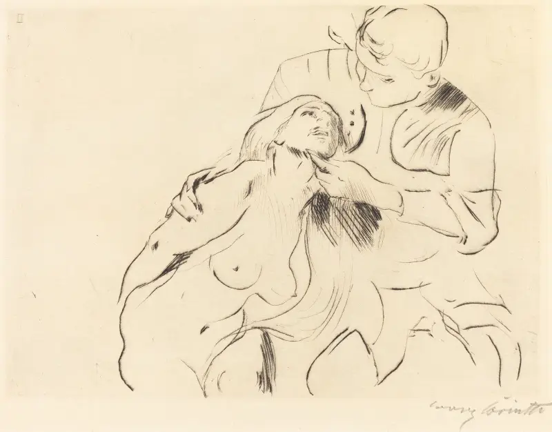 The Reconciliation (Versöhnung) von Lovis Corinth