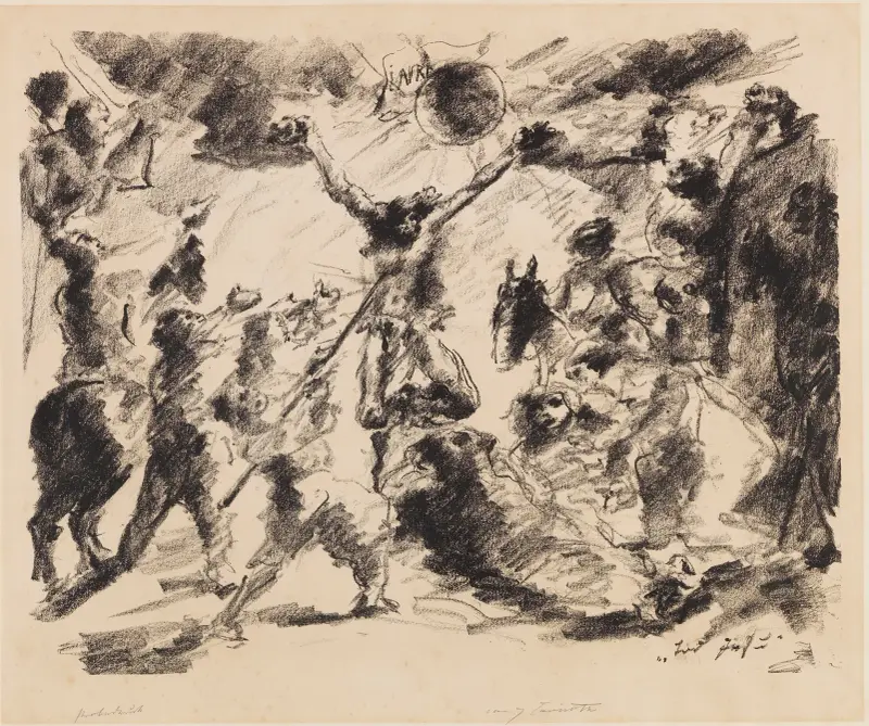 Tod Jesu von Lovis Corinth