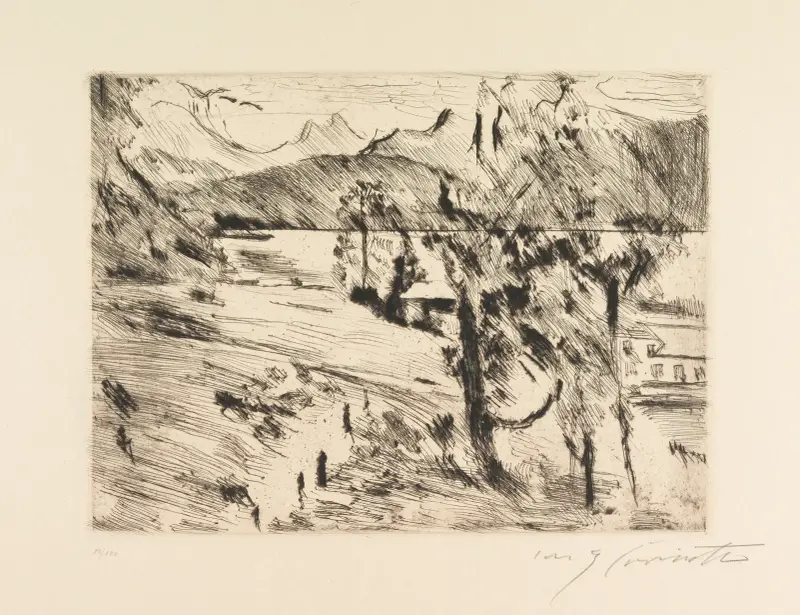 Walchensee von Lovis Corinth