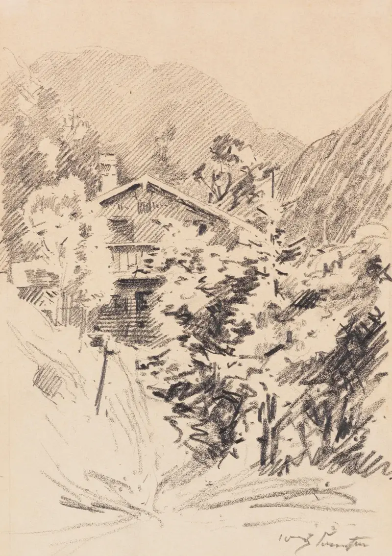 Walchensee, 1920 von Lovis Corinth